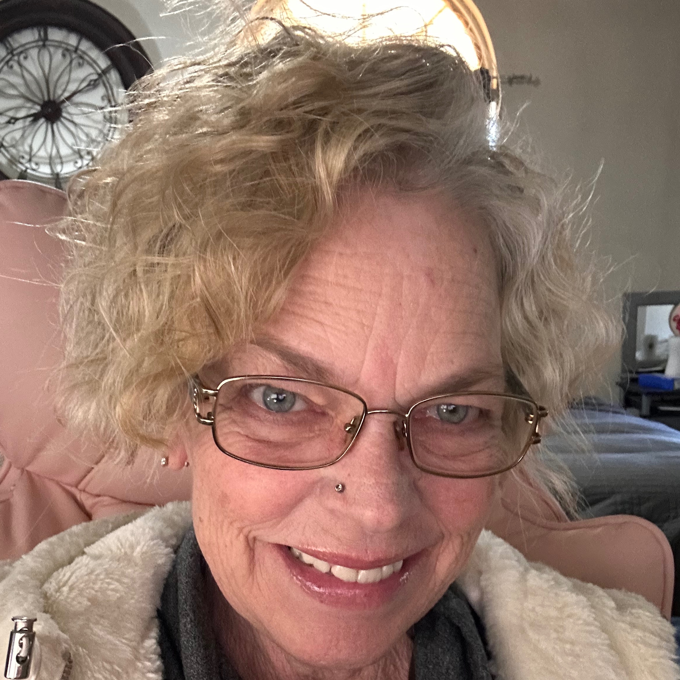 Selfie of a woman uploaded to HeadshotPro AI headshot generator